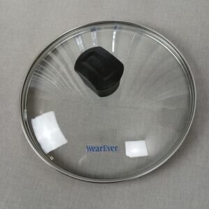 Wearever tempered glass replacement pot pan lid 7.5"
